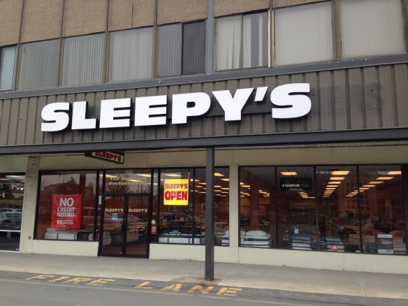 The original Sleepy's next to TJ Maxx