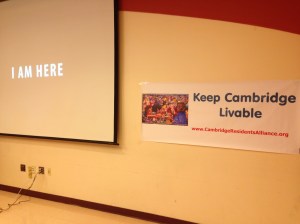 "Keep Cambridge Livable" was the summit's theme.