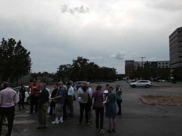 Coming soon: About 475 apartments on these parking lots 