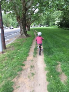 Missing sidewalks make travel difficult.